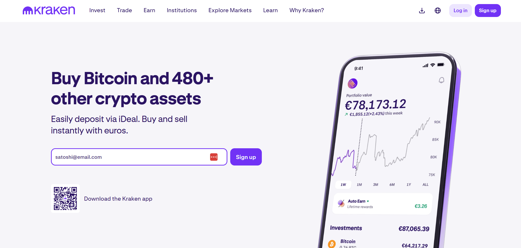 Kraken platforma pregled in Kraken Pro trading sucelje