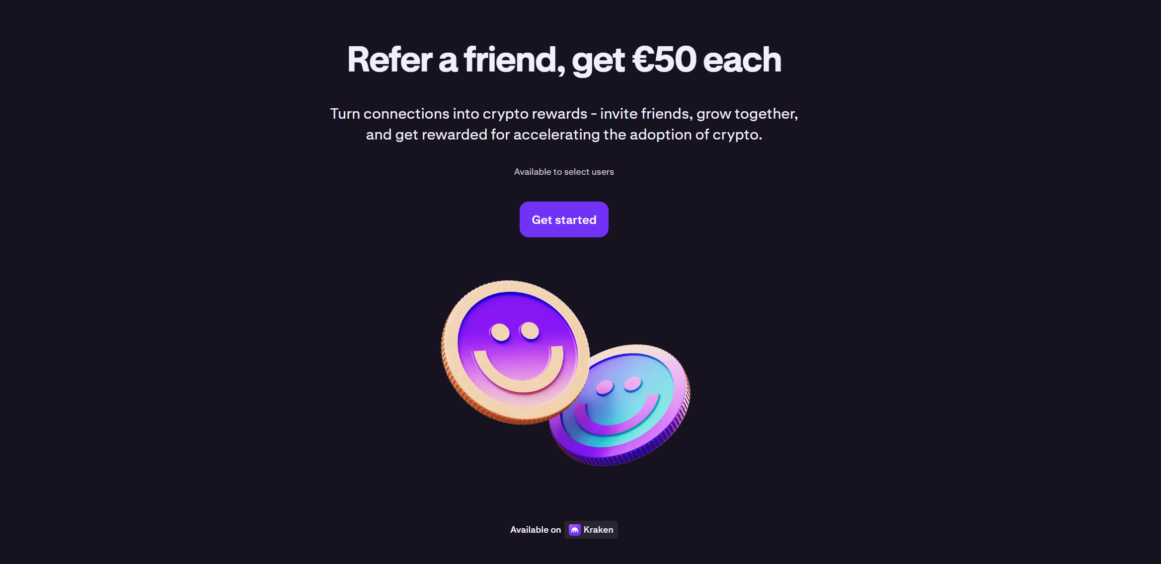Kraken referalni program in afilijatni program pregled